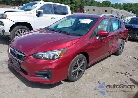 2019 Subaru Impreza 2.0I Premium z USA, uszkodzony, nr VIN 4S3GTAC60K3760085